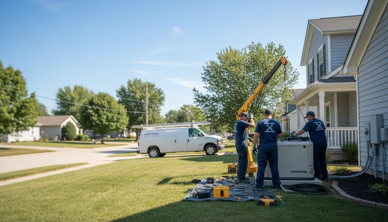 Generator Installation in Sterling, IL near me
